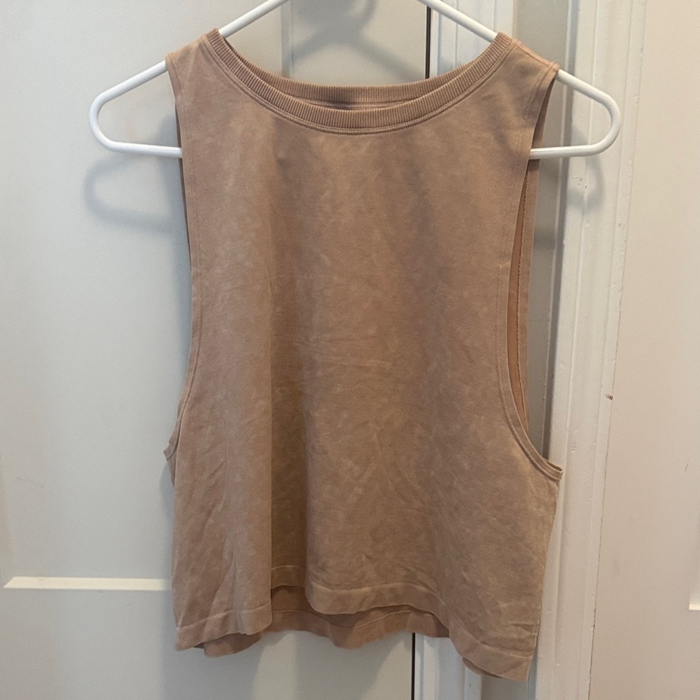 Offline by Aerie Tank Top in Taupe
